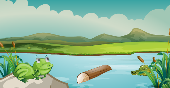 Reading  3 («A frog»)